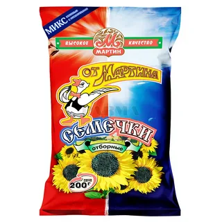 Семечки ОТ МАРТИНА Отборные Микс 200гр